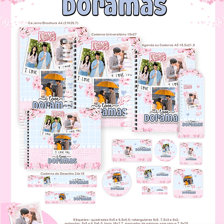 Arquivo Escolar I Love Doramas - Pamella 1