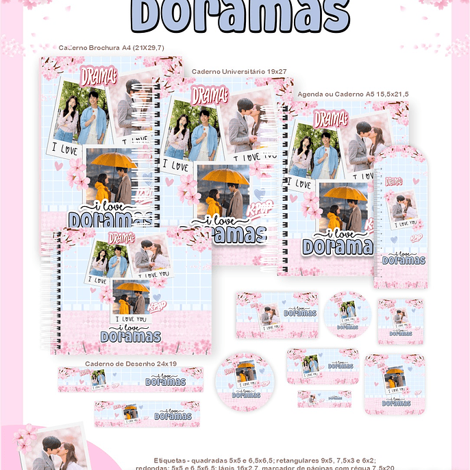 Arquivo Escolar I Love Doramas - Pamella 1