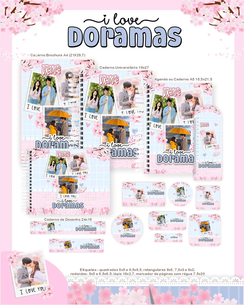 Arquivo Escolar I Love Doramas - Pamella 1