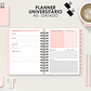 Arquivo Miolo Planner A5 Datado Horizontal - Thumbnail 2