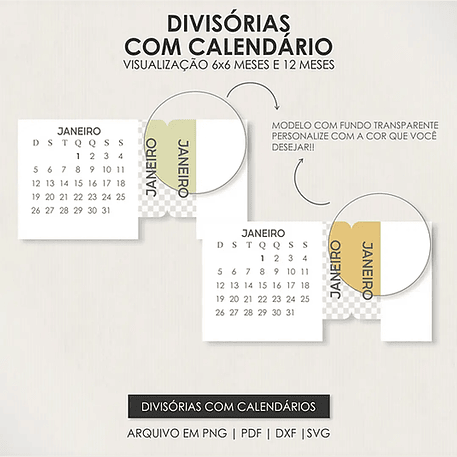 Arquivo Miolo Planner A5 Datado Horizontal 6