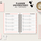 Arquivo Miolo Planner A5 Datado Horizontal - Thumbnail 13