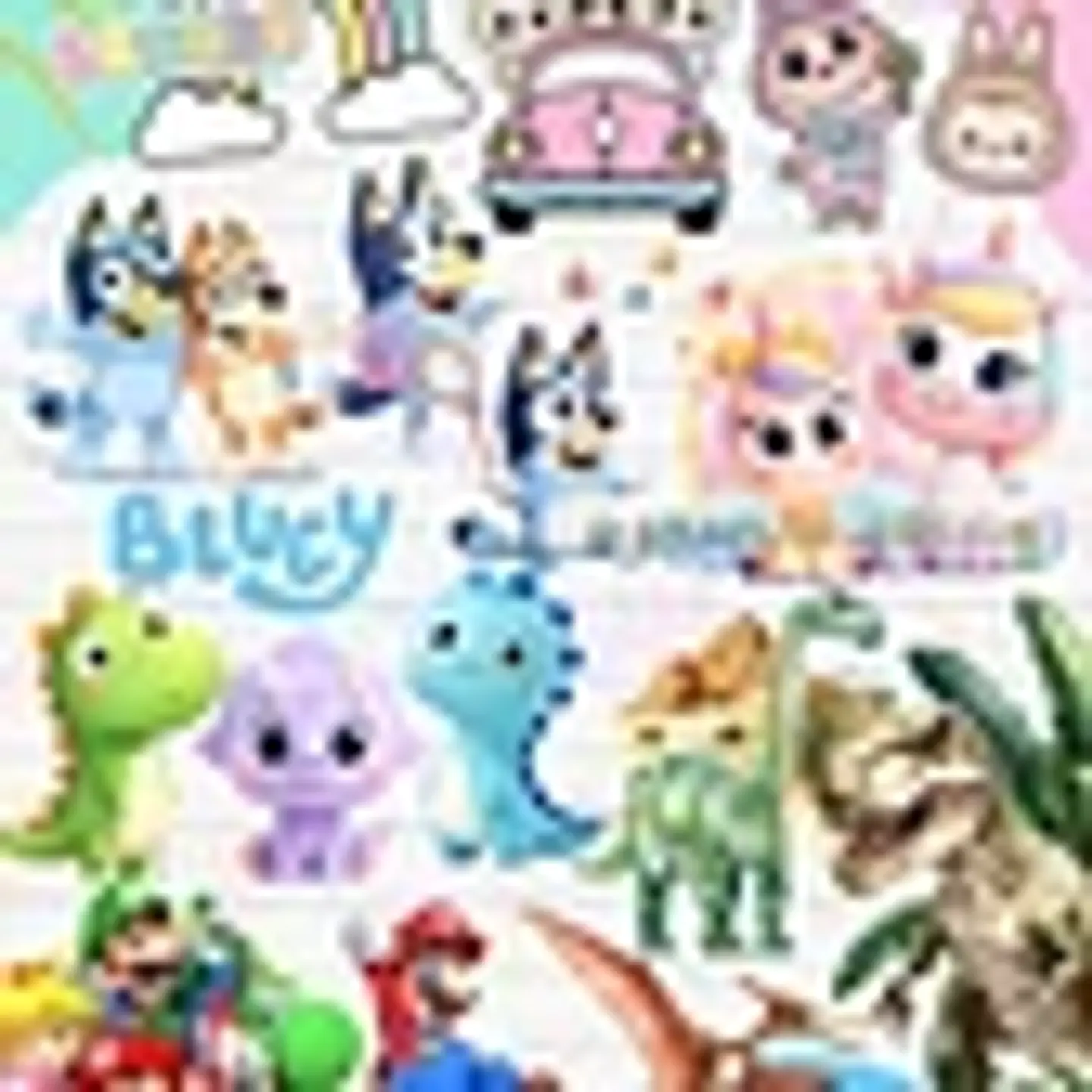 Kit Digital Etiquetas Escolares 60 Temas - Ana Flor 3