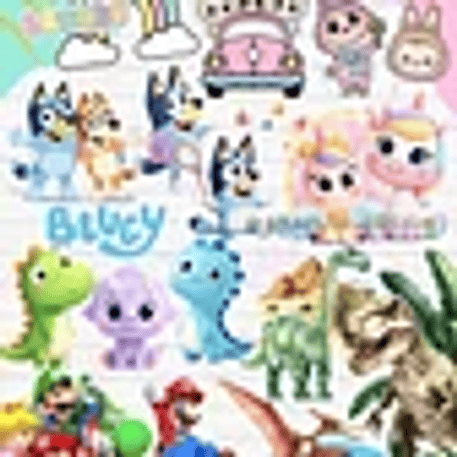 Kit Digital Etiquetas Escolares 60 Temas - Ana Flor 3