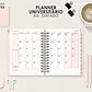 Arquivo Miolo Planner A5 Datado Vertical - Thumbnail 3