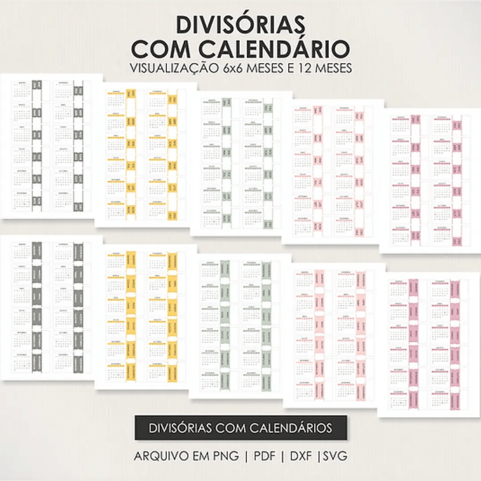 Arquivo Miolo Planner A5 Datado Vertical 11