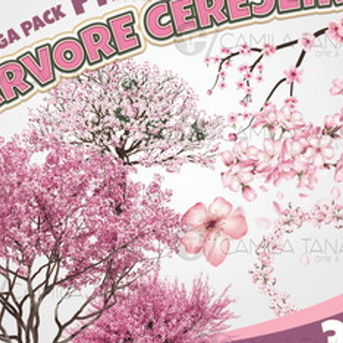 Kit Digital Árvore Cerejeira 1