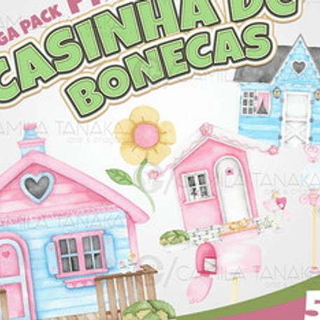 Kit Digital Casinha de Boneca 1