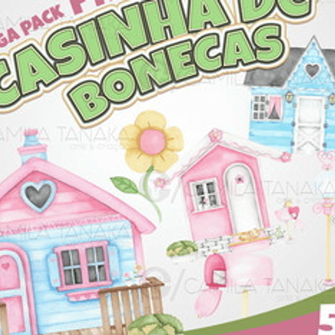 Kit Digital Casinha de Boneca 1