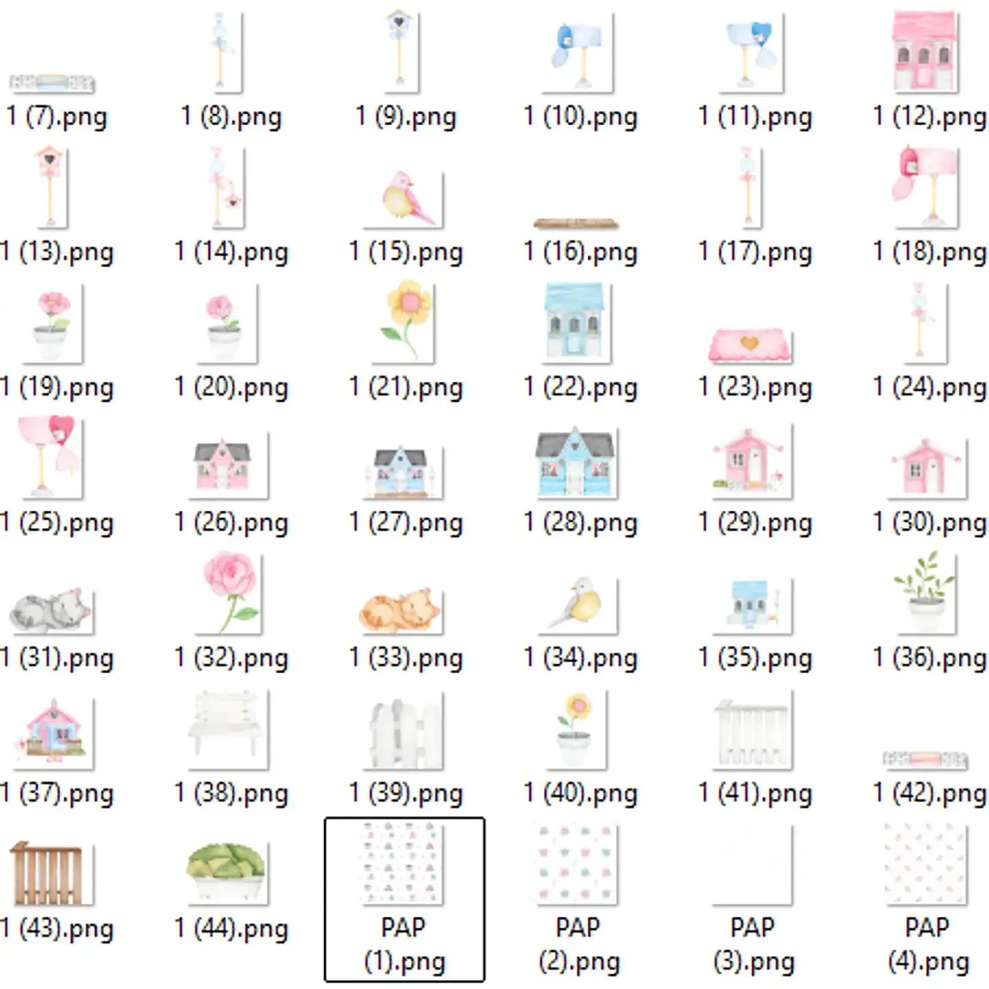 Kit Digital Casinha de Boneca 2