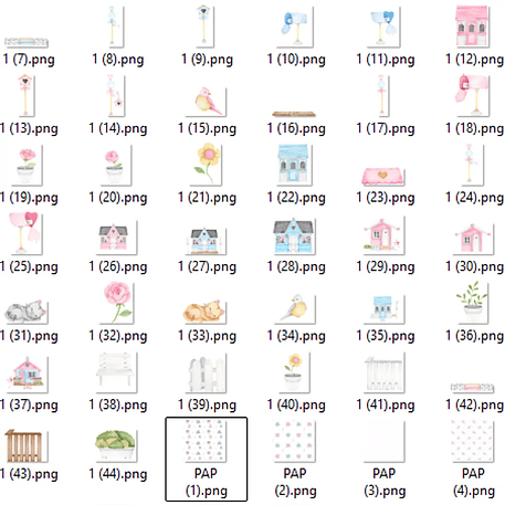 Kit Digital Casinha de Boneca 2