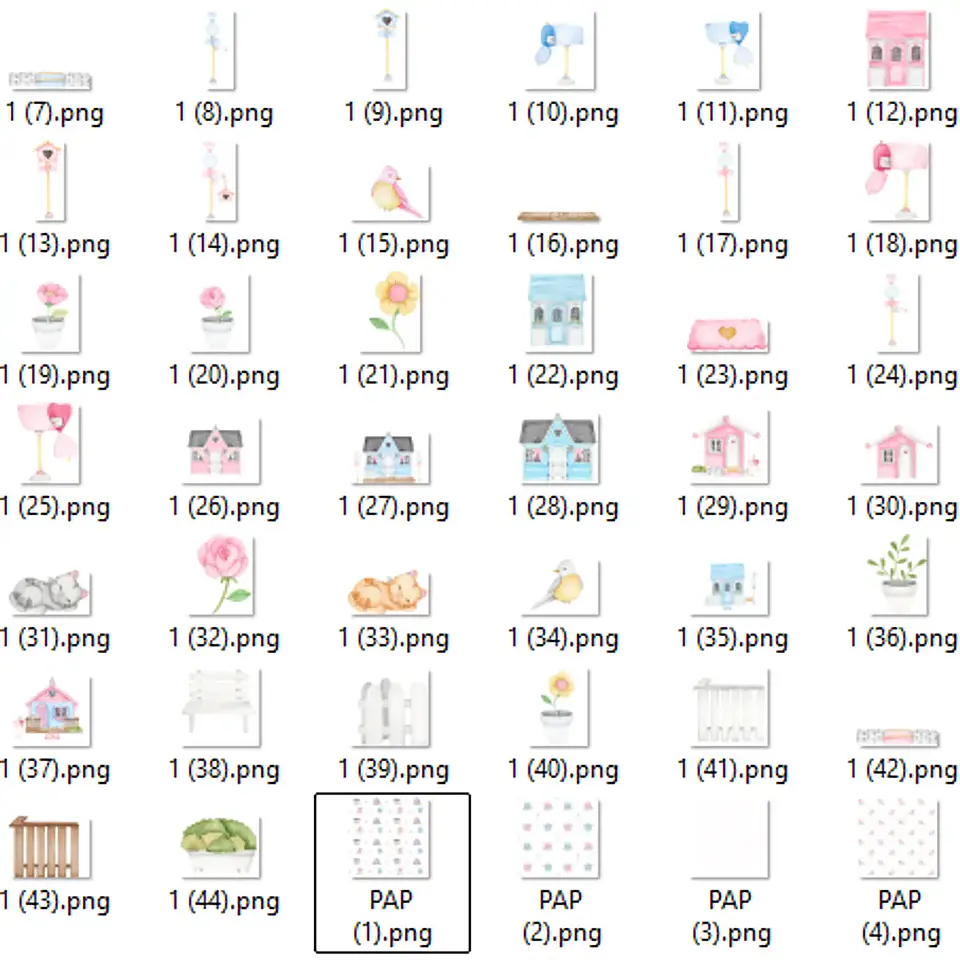 Kit Digital Casinha de Boneca 2