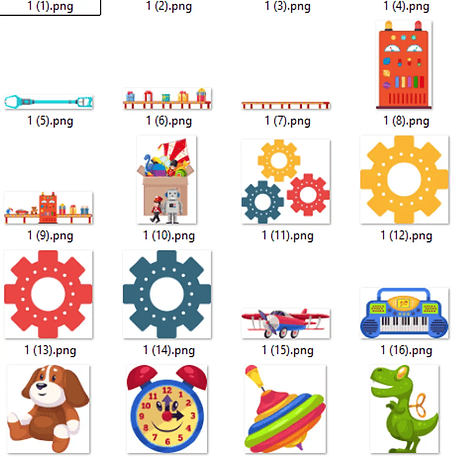 Kit Digital Fábrica de Brinquedos 6