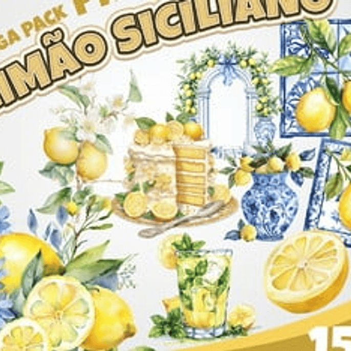 Kit Digital Limão Siciliano 1