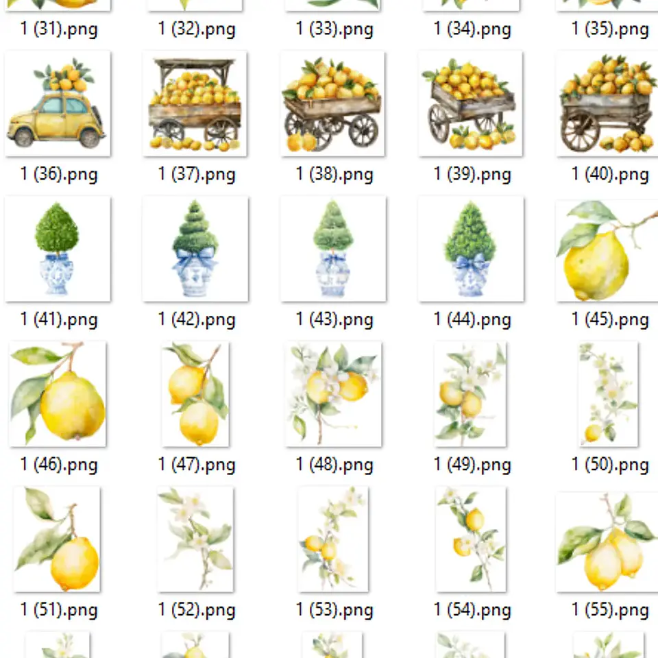 Kit Digital Limão Siciliano 2