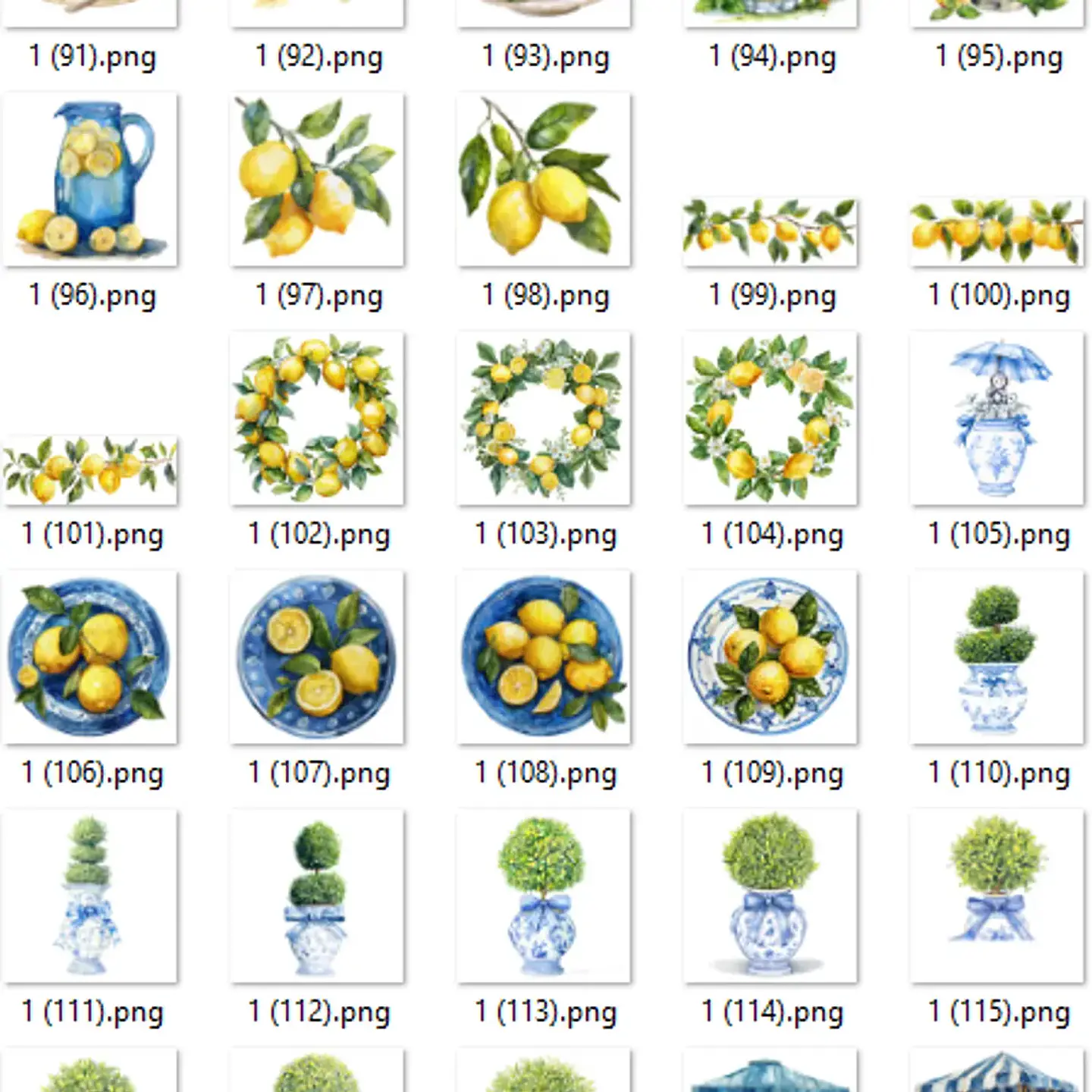 Kit Digital Limão Siciliano 3