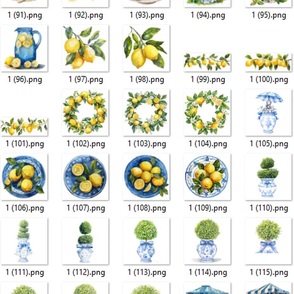 Kit Digital Limão Siciliano 3