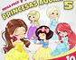 Kit Digital Princesas Aquarela 5 - Thumbnail 1