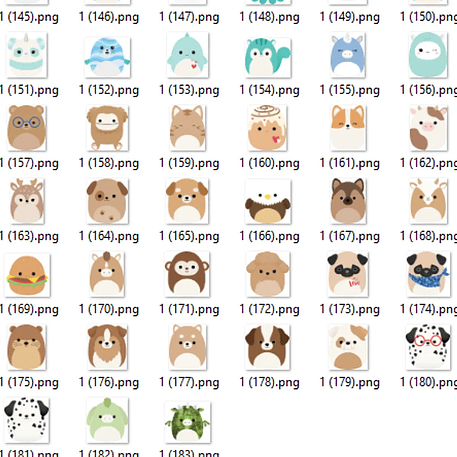 Kit Digital Squishamallows 3