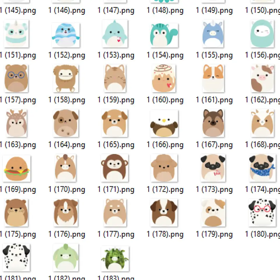 Kit Digital Squishamallows 3