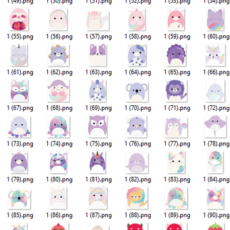 Kit Digital Squishamallows 4