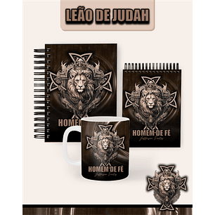 Arquivo Combo Encadernação Leão de judah 2026 - Pamella