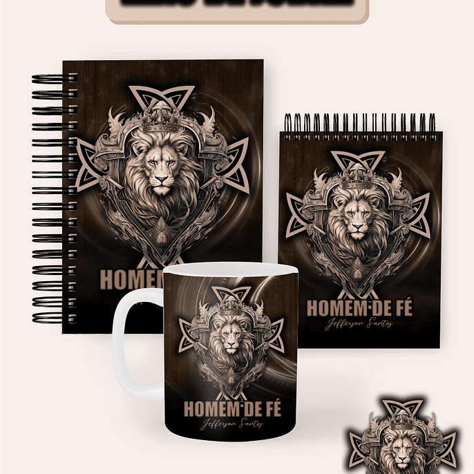 Arquivo Combo Encadernação Leão de judah 2026 - Pamella 2