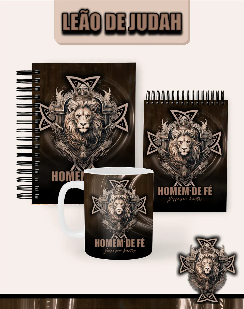 Arquivo Combo Encadernação Leão de judah 2026 - Pamella 2
