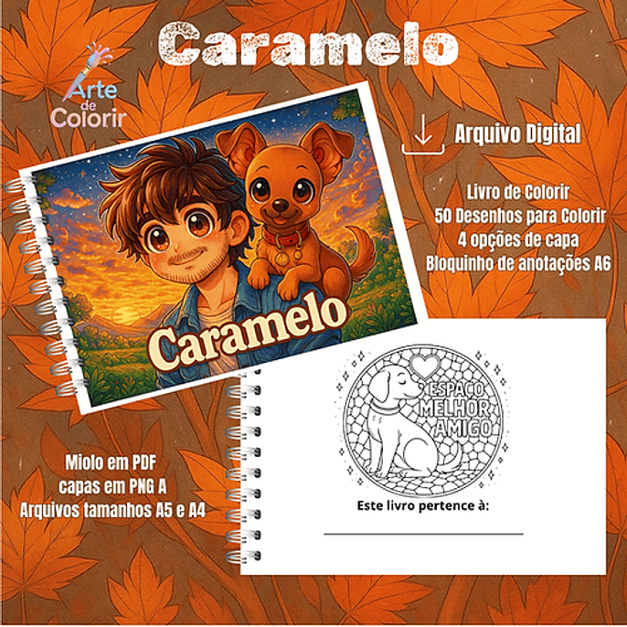 Arquivo Livro de Colorir Filme Caramelo 1