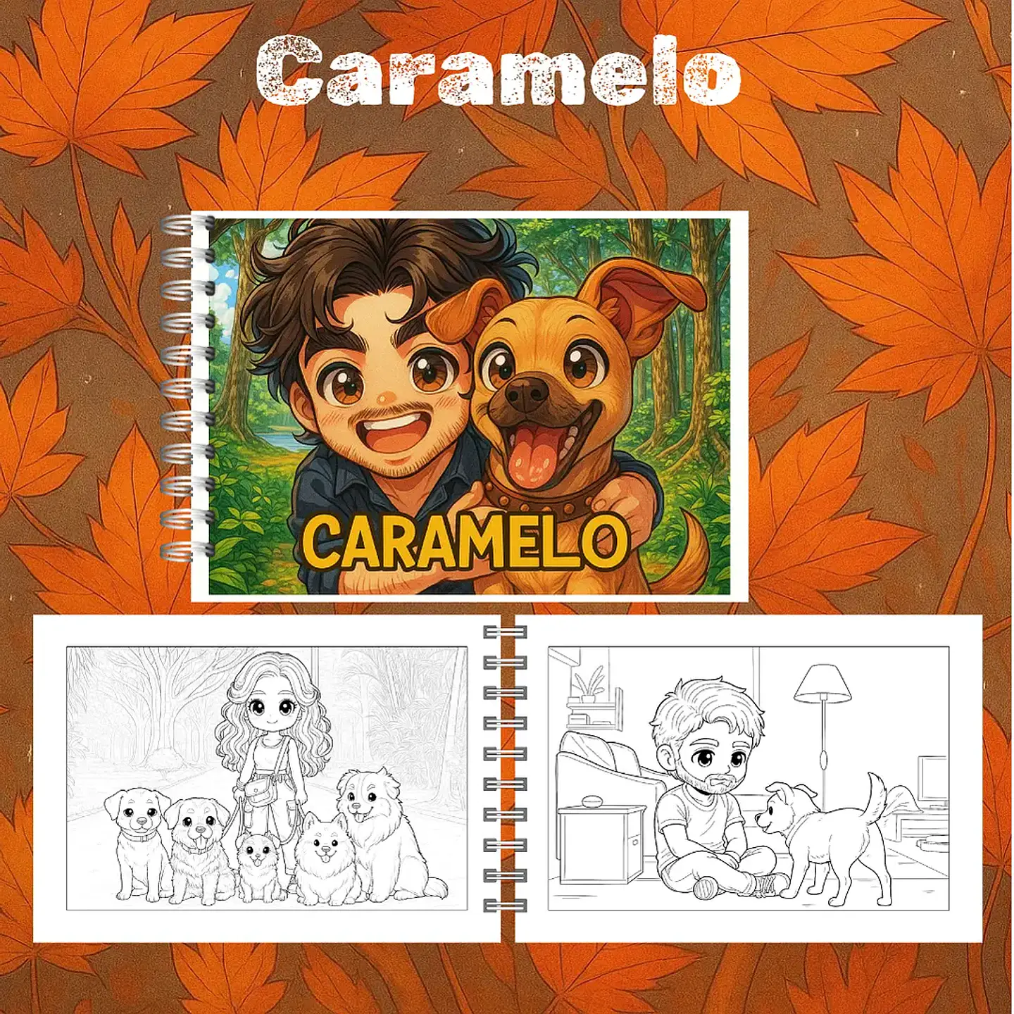 Arquivo Livro de Colorir Filme Caramelo 2