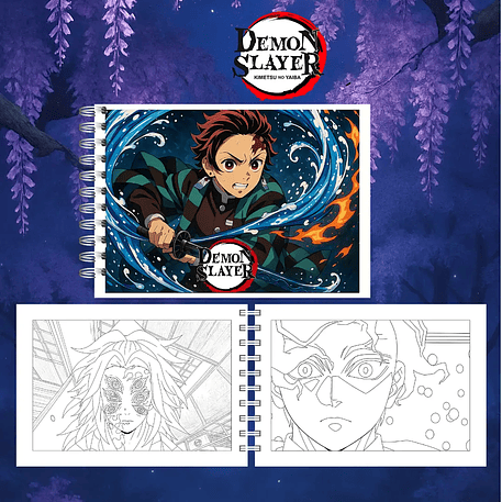 Arquivo Livro de Colorir Demon Slayer 2