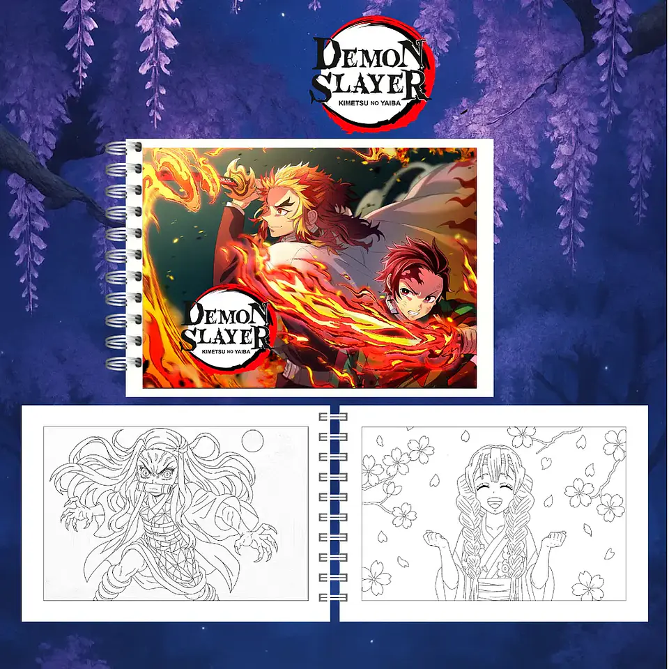 Arquivo Livro de Colorir Demon Slayer 3