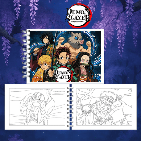 Arquivo Livro de Colorir Demon Slayer 4