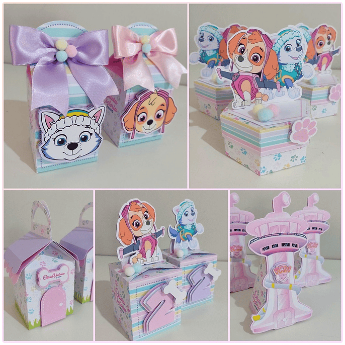 Arquivo de Corte Patrulha Canina Rosa 1