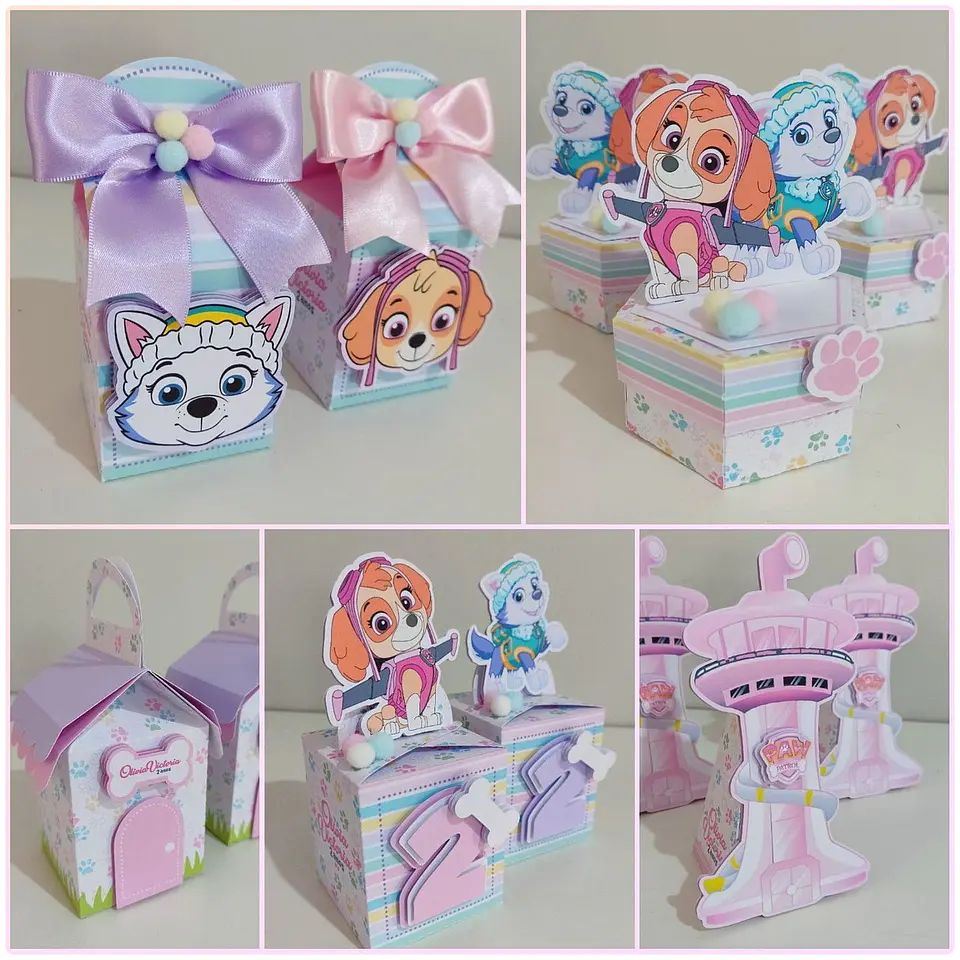 Arquivo de Corte Patrulha Canina Rosa 1