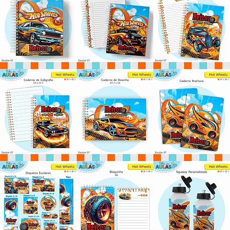 Arquivo Escolar Hotwheels 2026 1