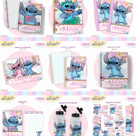 Arquivo Escolar Stitch 2026 1