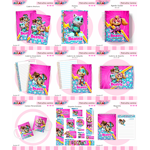 Arquivo Escolar Patrulha Canina Menina 2026