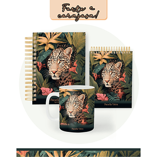 Arquivo Combo Encadernação forte e corajosa 2026 - Pamella