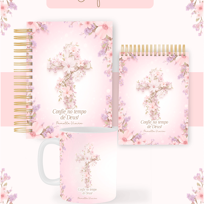 Arquivo Combo Encadernação Florescendo e Confiando  2026 - Pamella 1