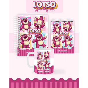 Arquivo Combo Encadernação Lotso 2026 - Pamella