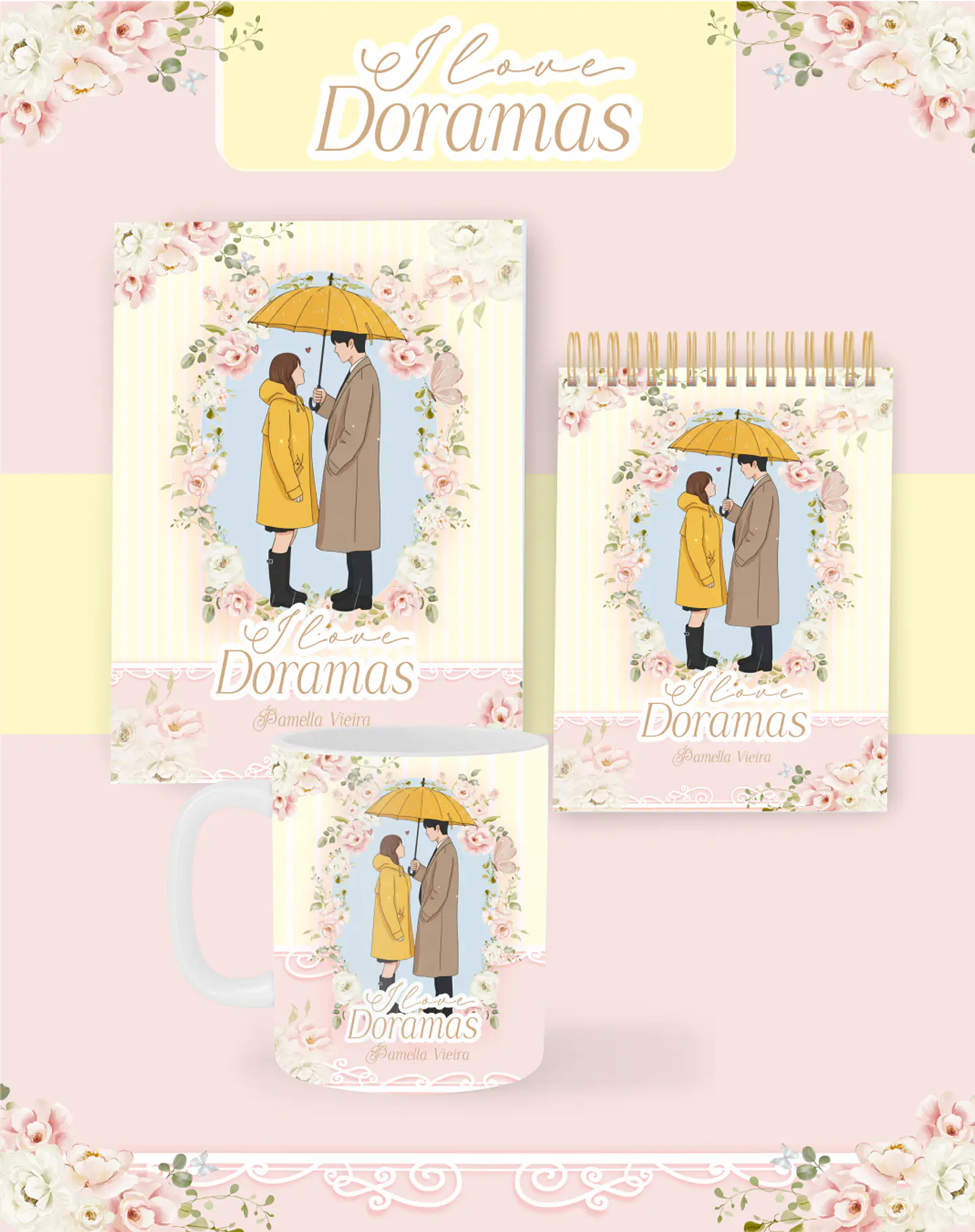 Arquivo Combo Encadernação Doramas 2026 - Pamella 1