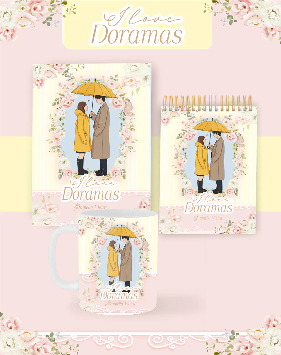 Arquivo Combo Encadernação Doramas 2026 - Pamella 1