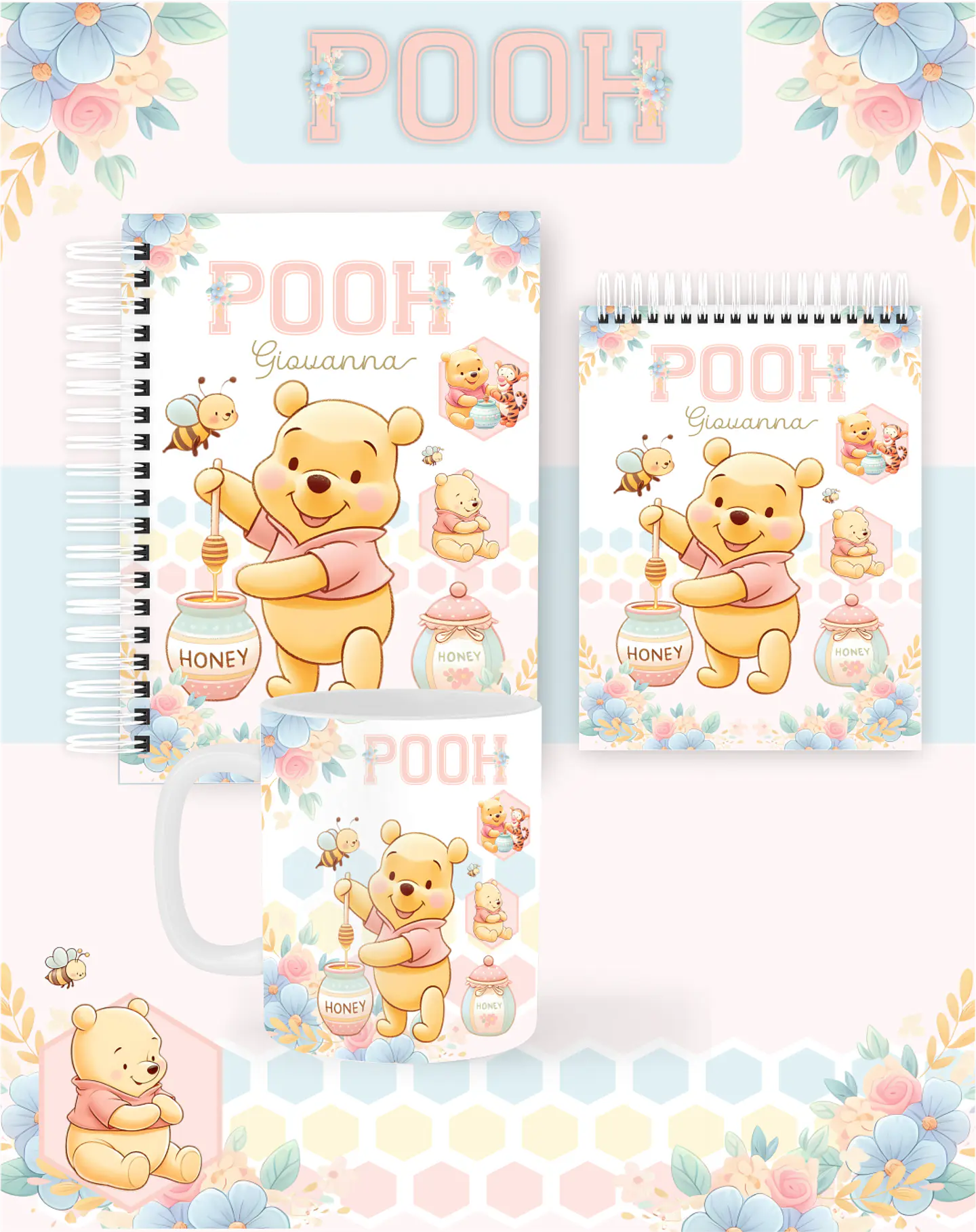 Arquivo Combo Encadernação Pooh 2026 - Pamella 1