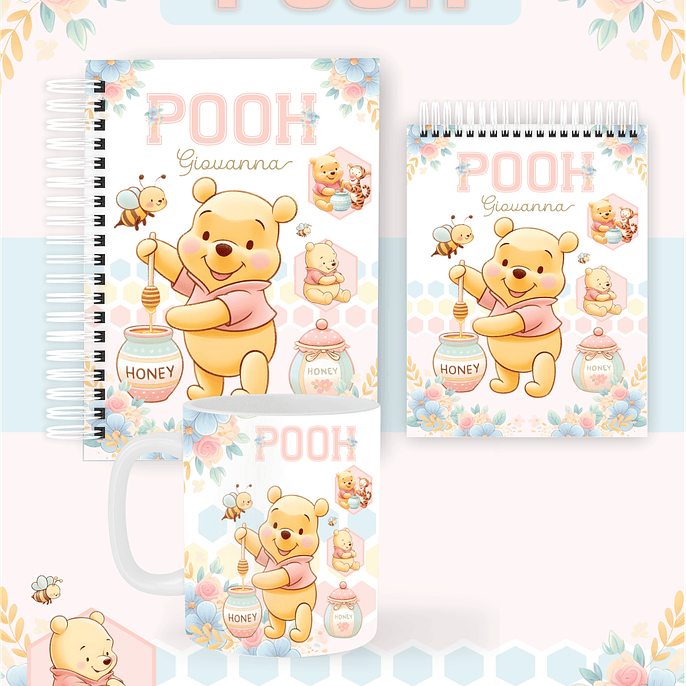 Arquivo Combo Encadernação Pooh 2026 - Pamella 1