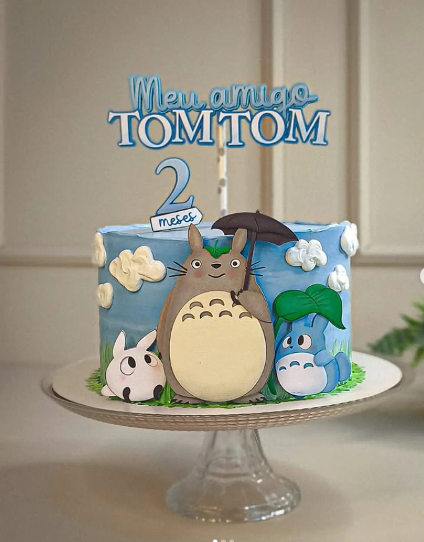 Arquivo Topo de Bolo Meu amigo Totoro 1