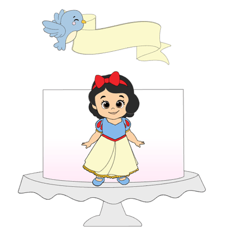 Arquivo Topo de Bolo Branca de neve 1