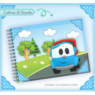 Arquivo Encadernção Volta ás Aulas Léo e  o Caminhão