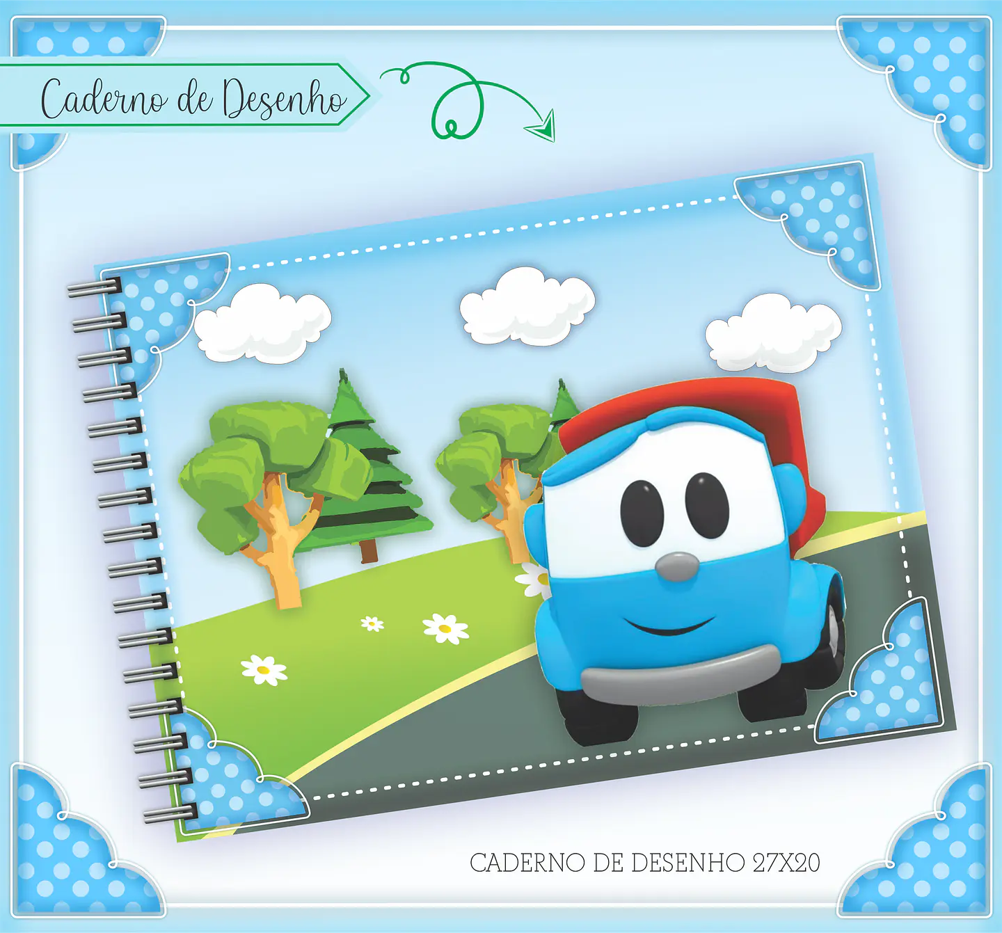 Arquivo Encadernção Volta ás Aulas Léo e  o Caminhão 1