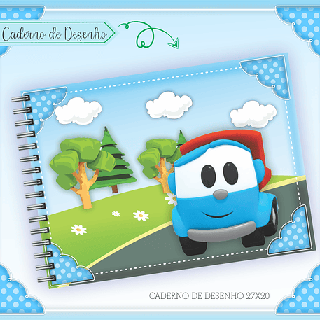 Arquivo Encadernção Volta ás Aulas Léo e  o Caminhão 5